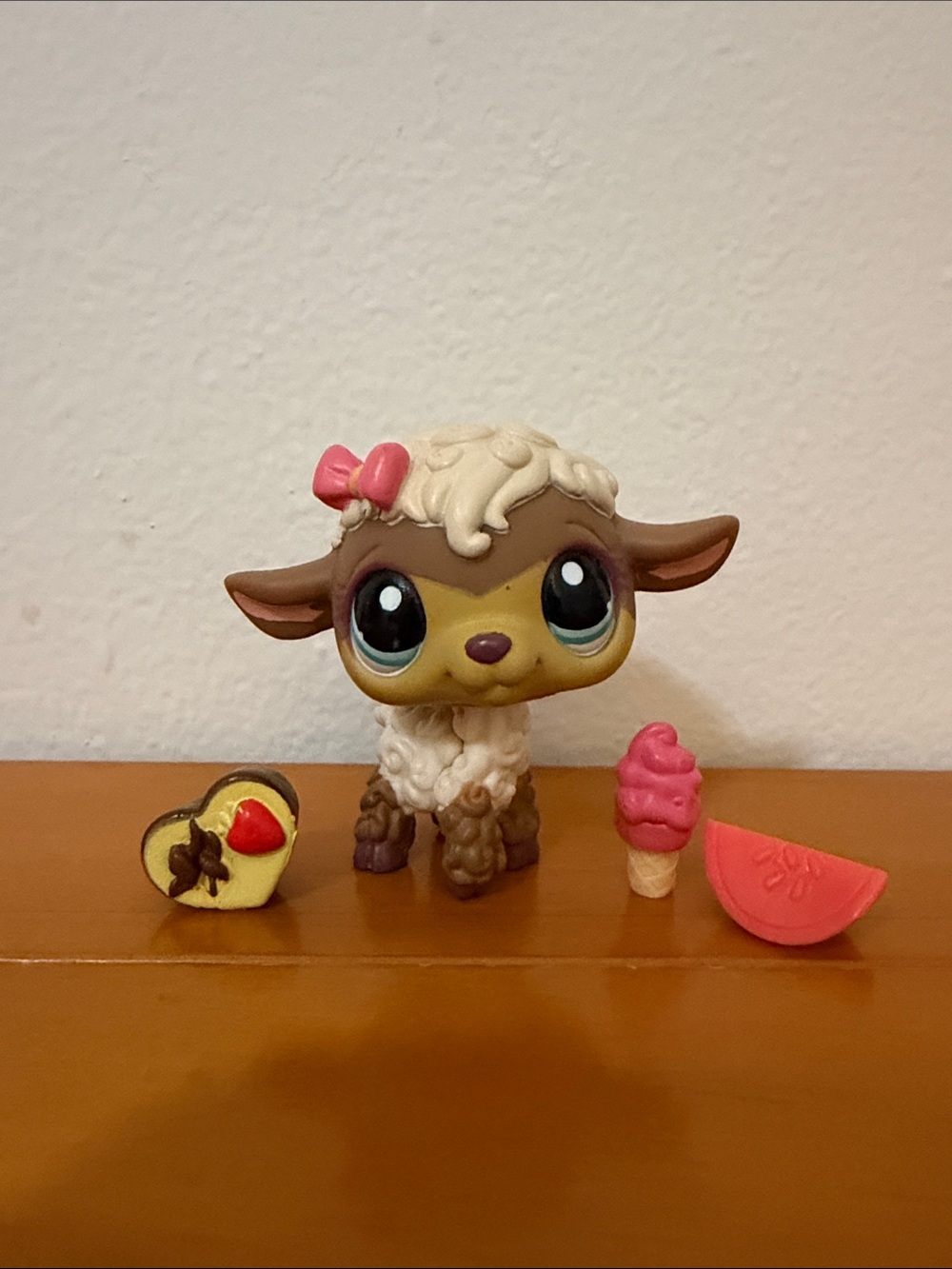 Littlest Pet Shop - Brown Lamb #1697 Woolma